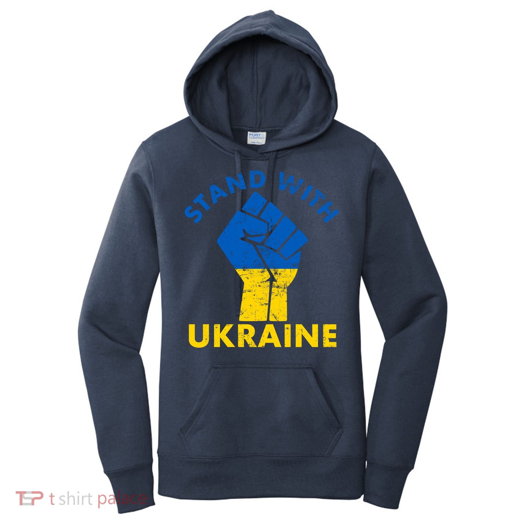 Stand With Ukraine Support Ukraine Free Ukraine Women's Hoodie