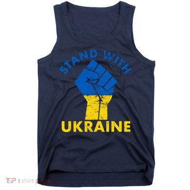 Stand With Ukraine Support Ukraine Free Ukraine Tank Top