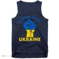Stand With Ukraine Support Ukraine Free Ukraine Tank Top thumb 0