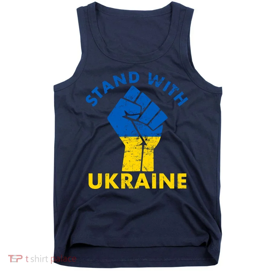 Stand With Ukraine Support Ukraine Free Ukraine Tank Top