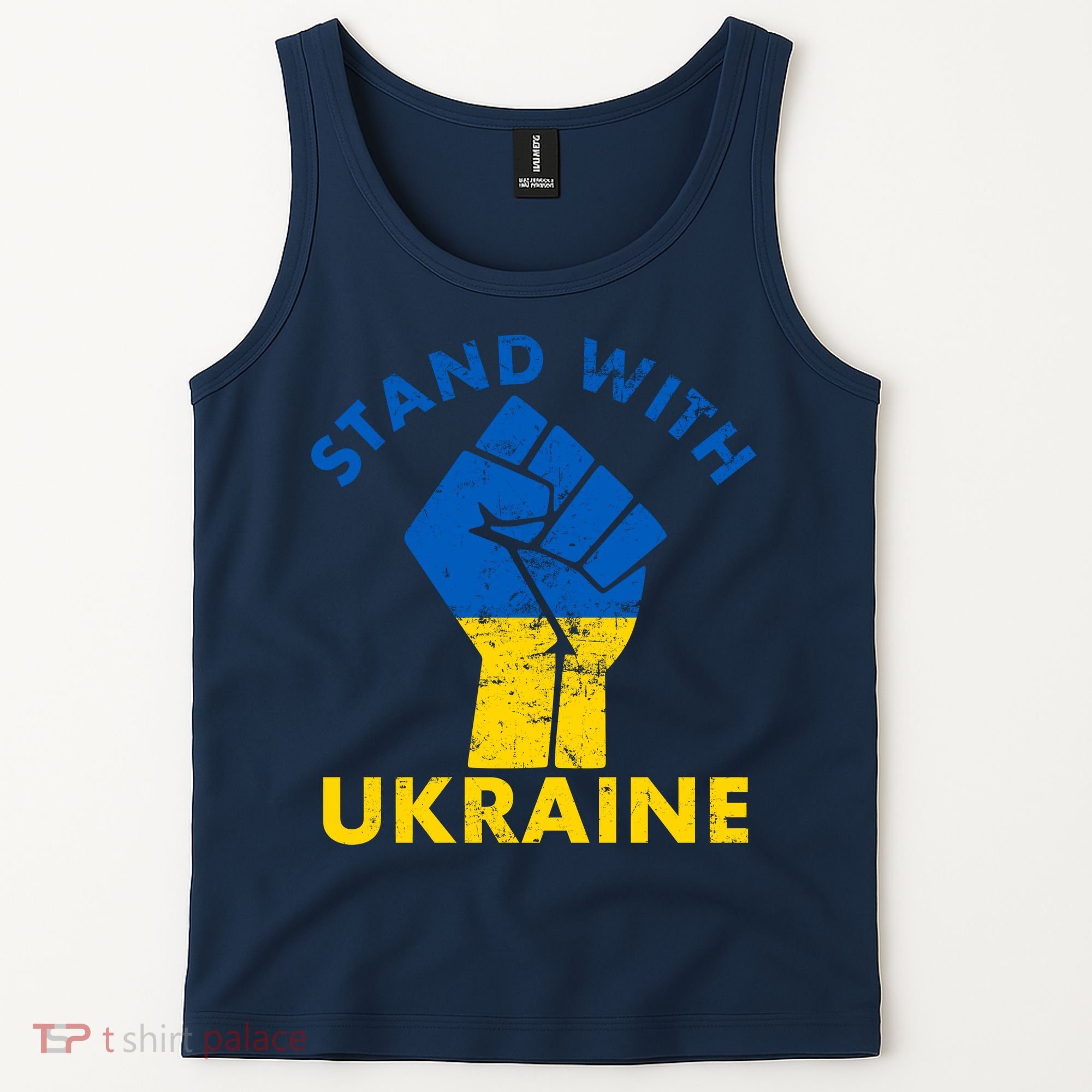 Stand With Ukraine Support Ukraine Free Ukraine Tank Top