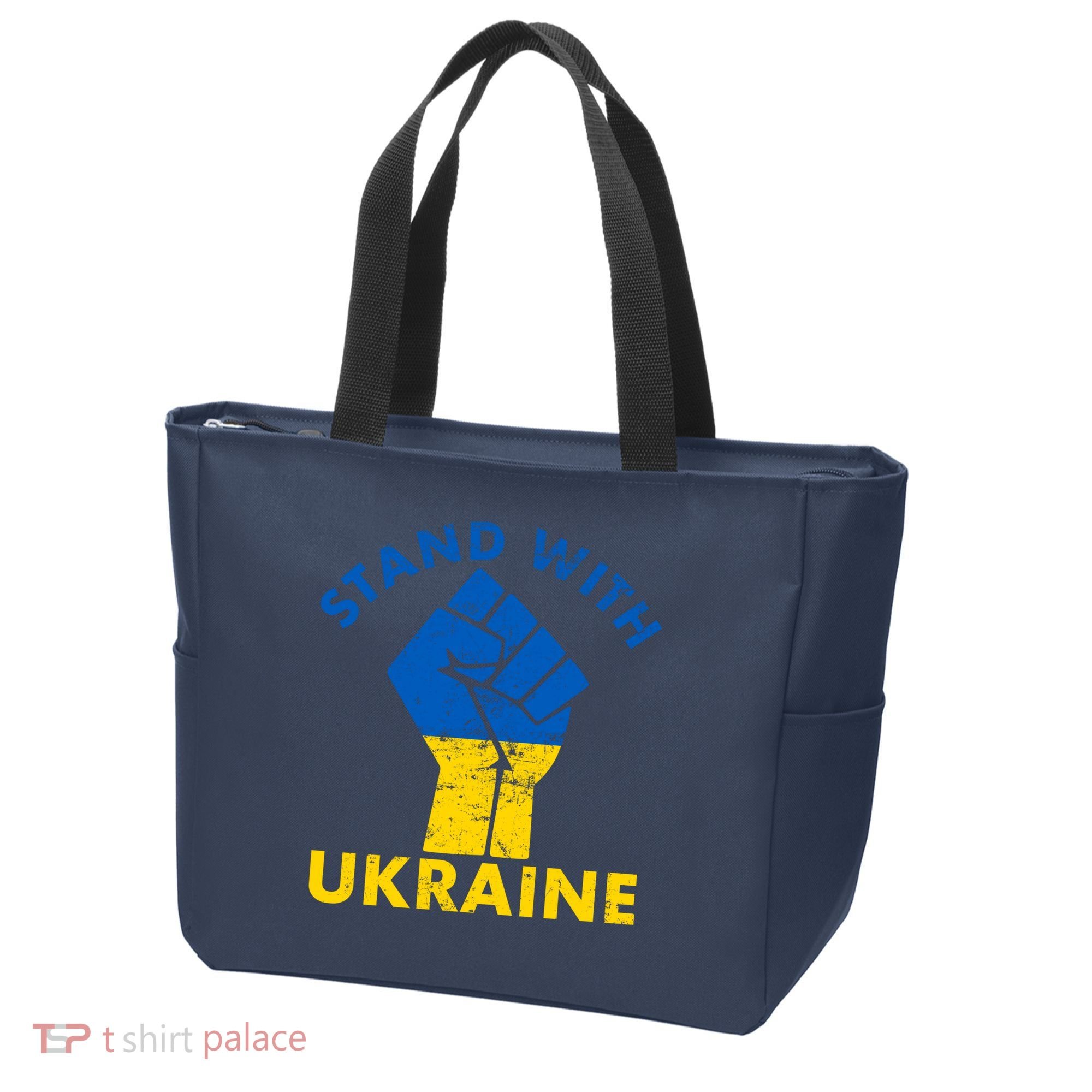 Stand With Ukraine Support Ukraine Free Ukraine Tote Bag