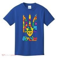 Stand With Ukraine Rainbow Dots Coat Of Arms Kids T-Shirt thumb 0