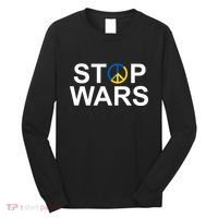 Stop Wars Ukraine Peace Long Sleeve Shirt thumb 0