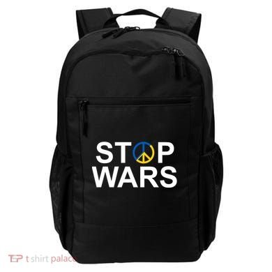 Stop Wars Ukraine Peace Backpack