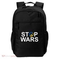 Stop Wars Ukraine Peace Backpack thumb 0