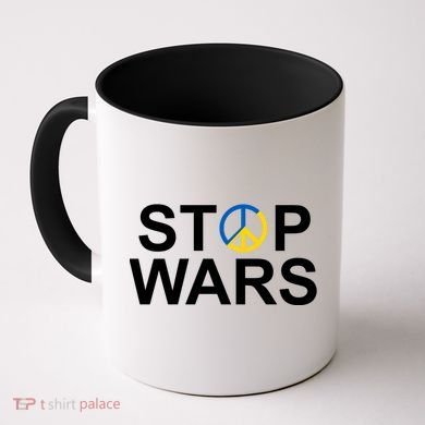 Stop Wars Ukraine Peace Coffee Mug