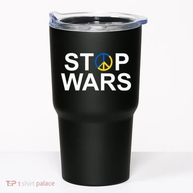 Stop Wars Ukraine Peace Tumbler
