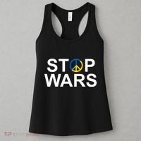Stop Wars Ukraine Peace Women's Tank Top thumb 3