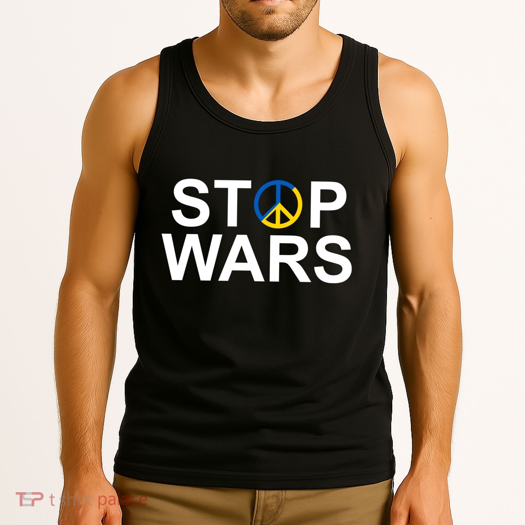Stop Wars Ukraine Peace Tank Top