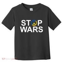 Stop Wars Ukraine Peace Toddler T-Shirt thumb 0
