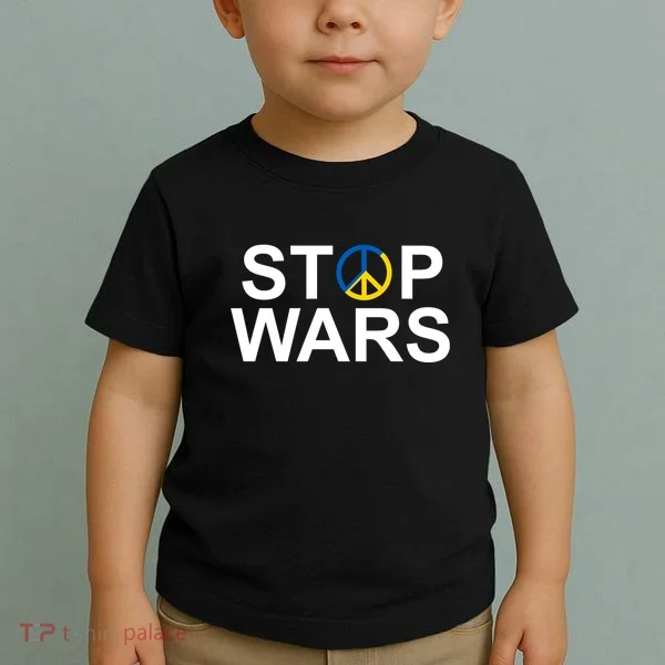 Stop Wars Ukraine Peace Toddler T-Shirt