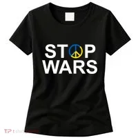 Stop Wars Ukraine Peace Women's T-Shirt thumb 0
