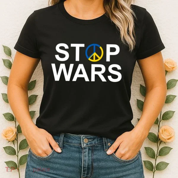 Stop Wars Ukraine Peace Women's T-Shirt