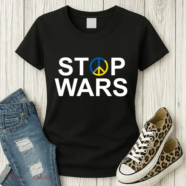 Stop Wars Ukraine Peace Women's T-Shirt