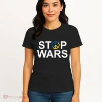 Stop Wars Ukraine Peace Women's T-Shirt thumb 4