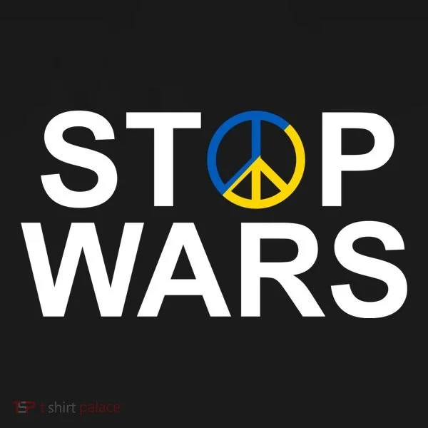 Stop Wars Ukraine Peace Women's T-Shirt