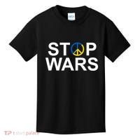 Stop Wars Ukraine Peace Kids T-Shirt thumb 0