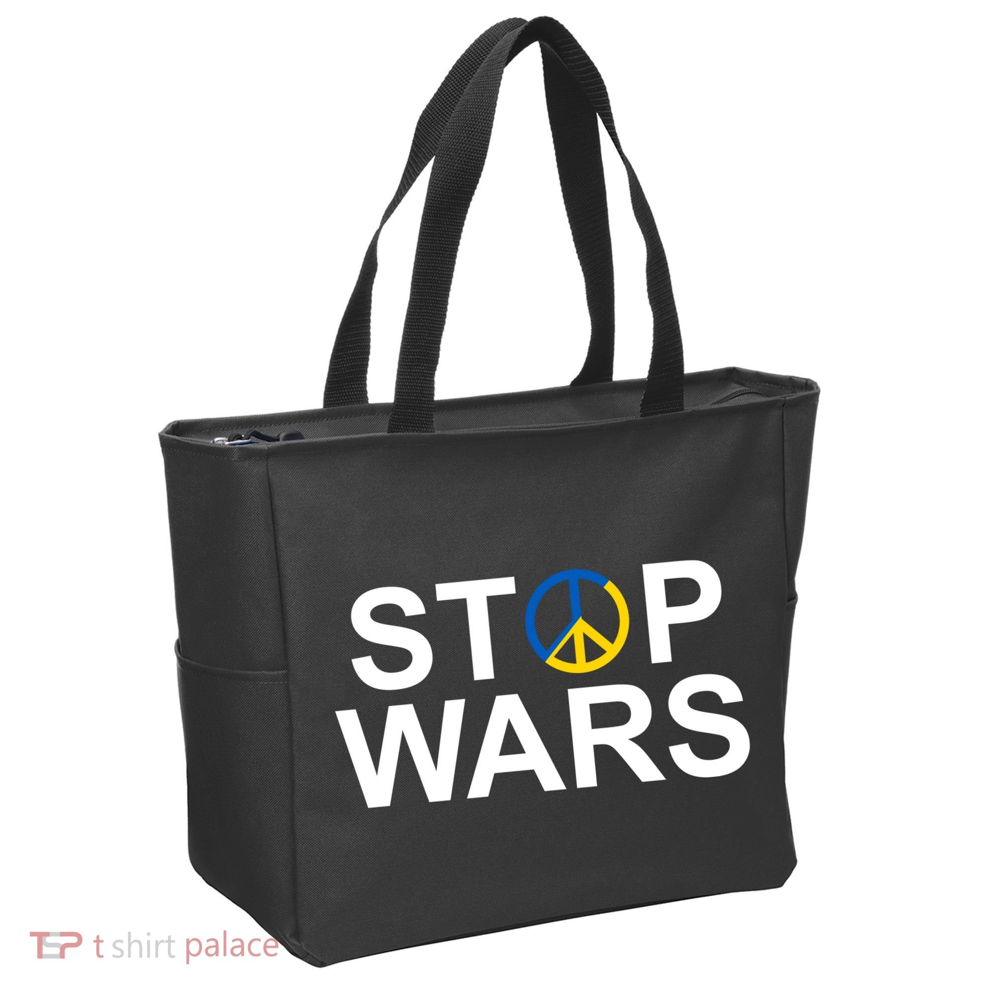 Stop Wars Ukraine Peace Tote Bag