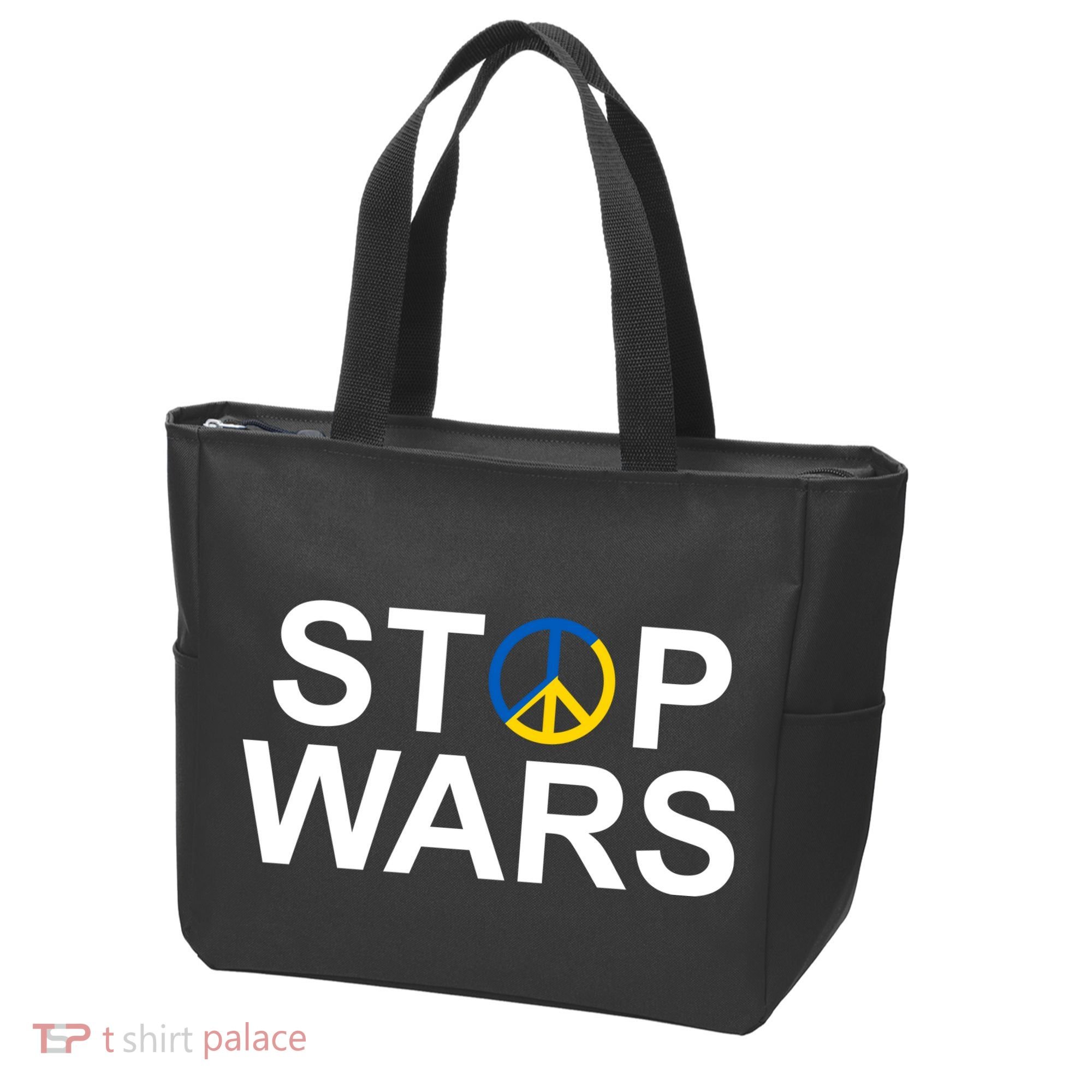 Stop Wars Ukraine Peace Tote Bag