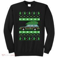 Station Wagon Ugly Christmas Sweater Funny Truck Gift Sweatshirt thumb 0