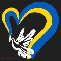 Stand With Ukraine Dove World Peace Strong Ukrainian People Gift Beanie thumb 2
