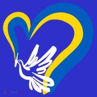 Stand With Ukraine Dove World Peace Strong Ukrainian People Gift Baby Bodysuit thumb 2