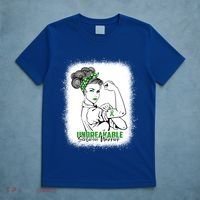 Scoliosis Warrior Unbreakable Bleached Scoliosis Awareness Gift T-Shirt thumb 5