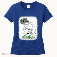 Scoliosis Warrior Unbreakable Bleached Scoliosis Awareness Gift Women's T-Shirt thumb 0