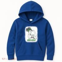 Scoliosis Warrior Unbreakable Bleached Scoliosis Awareness Gift Kids Hoodie thumb 0