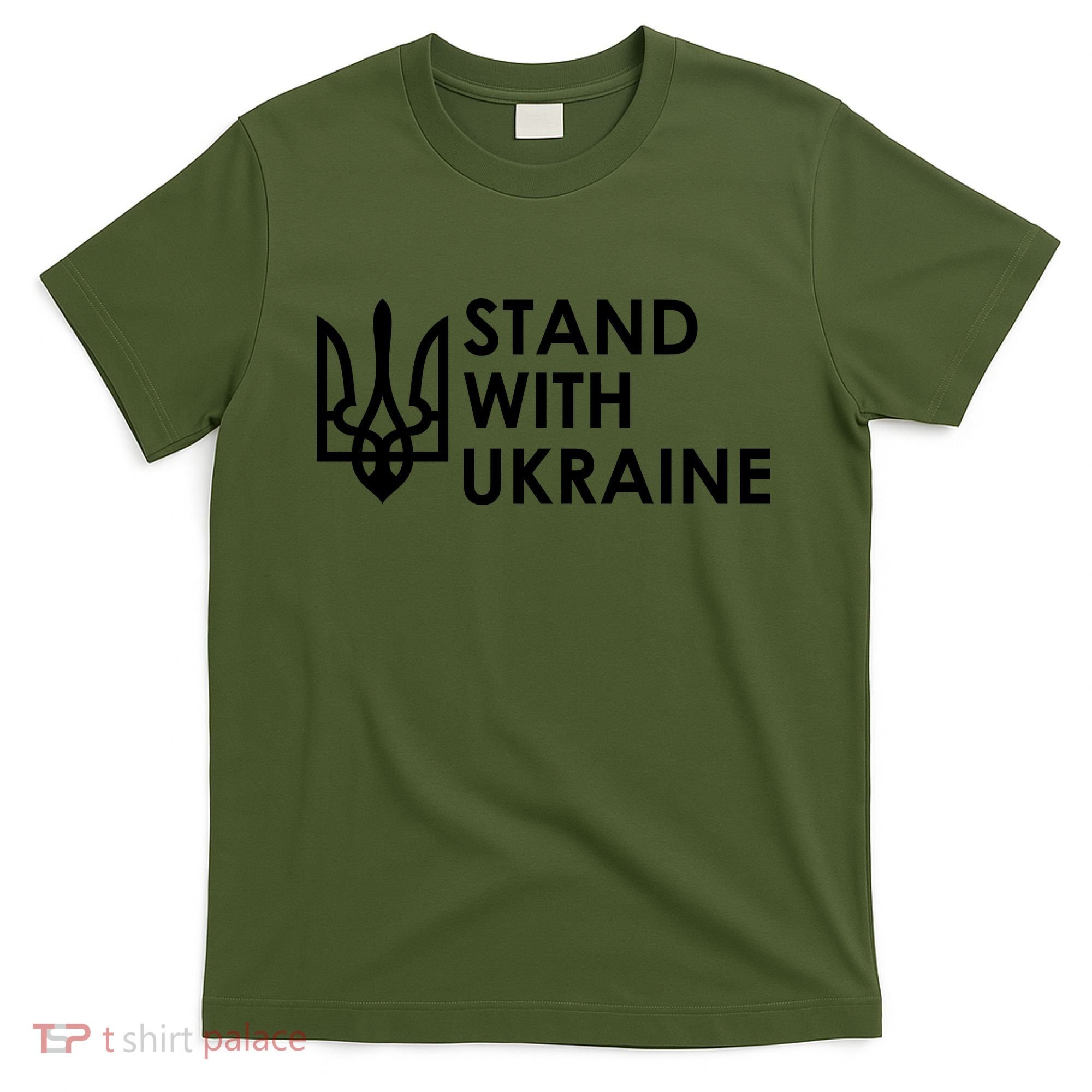 Stand With Ukraine Military Support Ukrainians Army T-Shirt