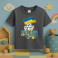 Stand With Ukraine Ukrainian Flag Protest Fist Toddler T-Shirt thumb 3