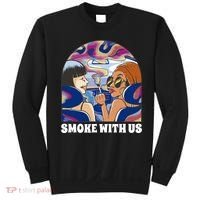 Smoke With Us Weed Females Sweatshirt thumb 0