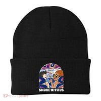 Smoke With Us Weed Females Beanie thumb 0