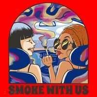Smoke With Us Weed Females Santa Hat thumb 1