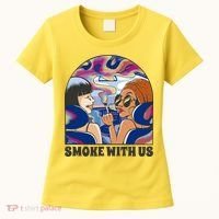 Smoke With Us Weed Females Women's T-Shirt thumb 0