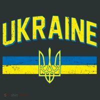 Stand With Ukraine Ukrainian Flag Coat Of Arms Long Sleeve Shirt thumb 2