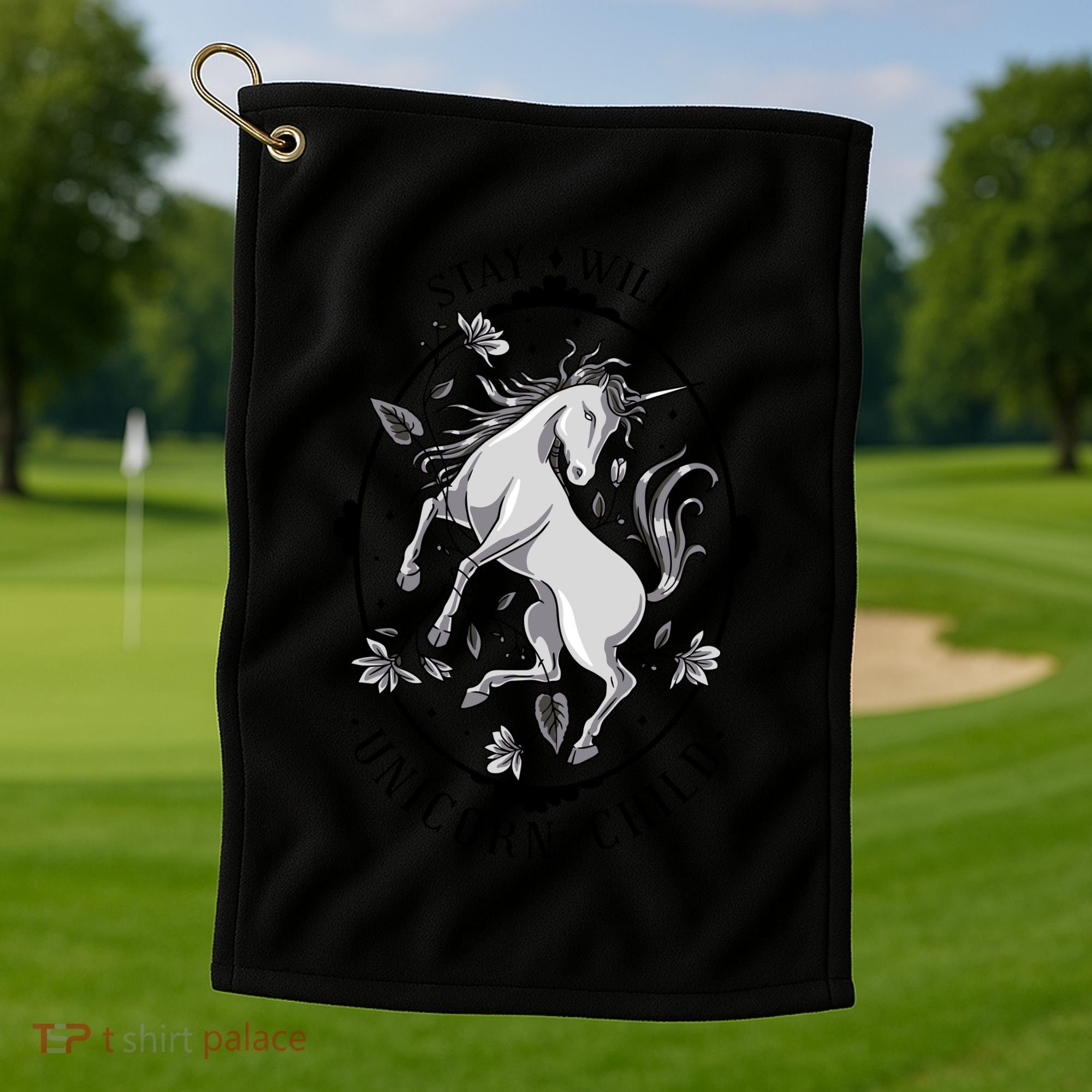 Stay Wild Unicorn Child Golf Towel