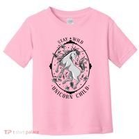 Stay Wild Unicorn Child Toddler T-Shirt thumb 0