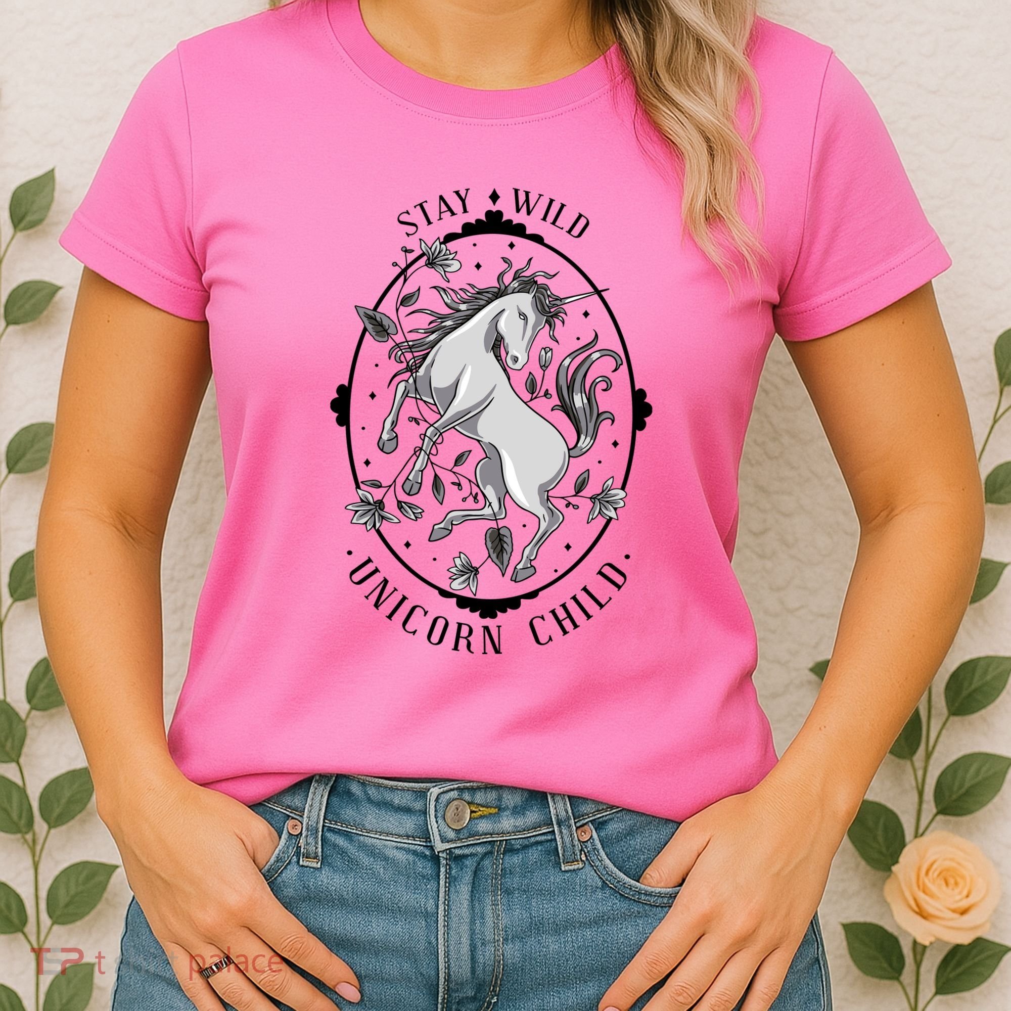 Stay Wild Unicorn Child Women's T-Shirt