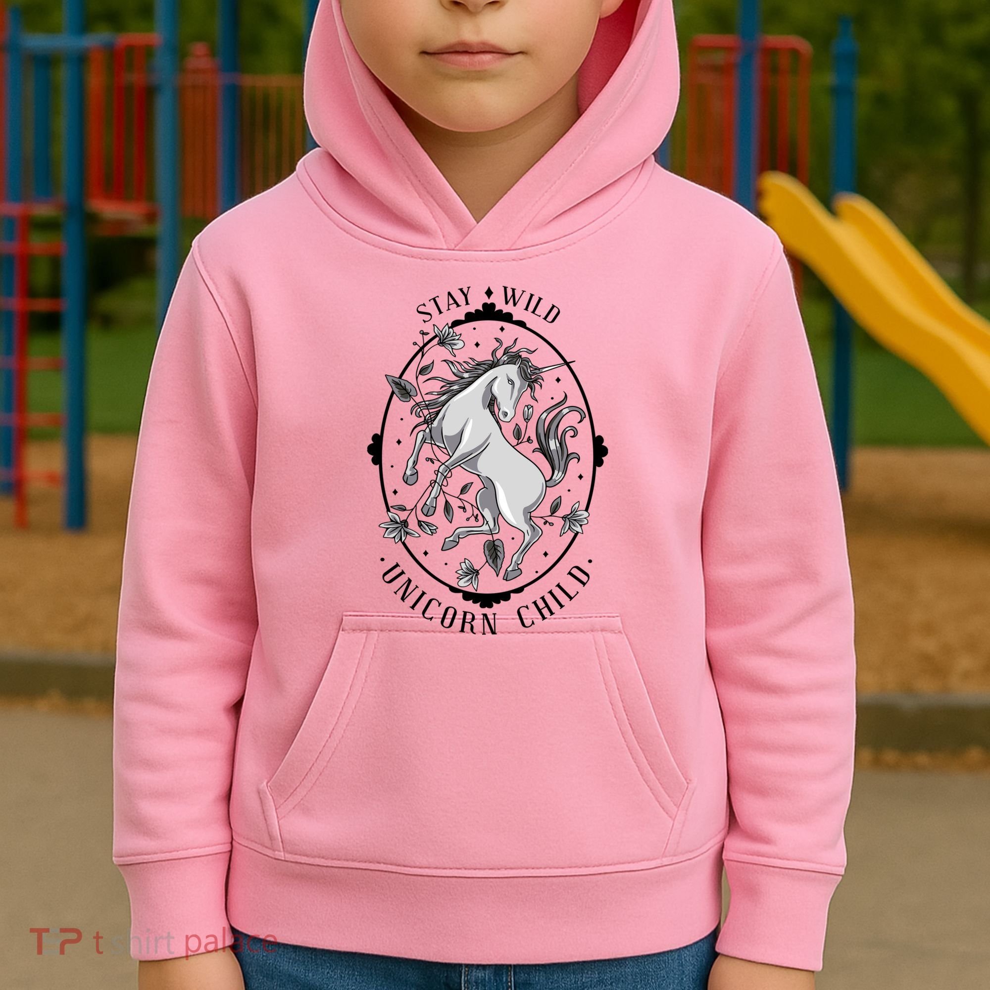 Stay Wild Unicorn Child Kids Hoodie
