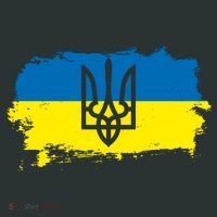 Stand With Ukraine Painted Distressed Ukrainian Flag Symbol Tank Top thumb 6