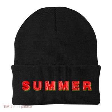 Summer Watermelon Vacation Beanie
