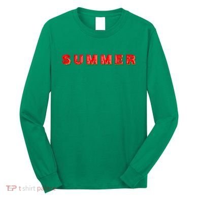 Summer Watermelon Vacation Long Sleeve Shirt