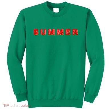 Summer Watermelon Vacation Sweatshirt
