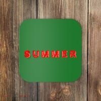 Summer Watermelon Vacation Coaster thumb 0