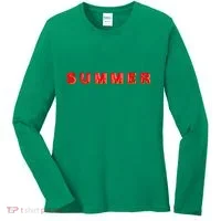 Summer Watermelon Vacation Women's Long Sleeve Shirt thumb 0