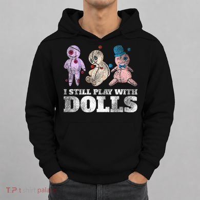 Scary Witch Voodoo Doll Gift Funny Halloween Hoodie