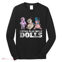Scary Witch Voodoo Doll Gift Funny Halloween Long Sleeve Shirt thumb 0