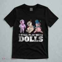 Scary Witch Voodoo Doll Gift Funny Halloween T-Shirt thumb 5